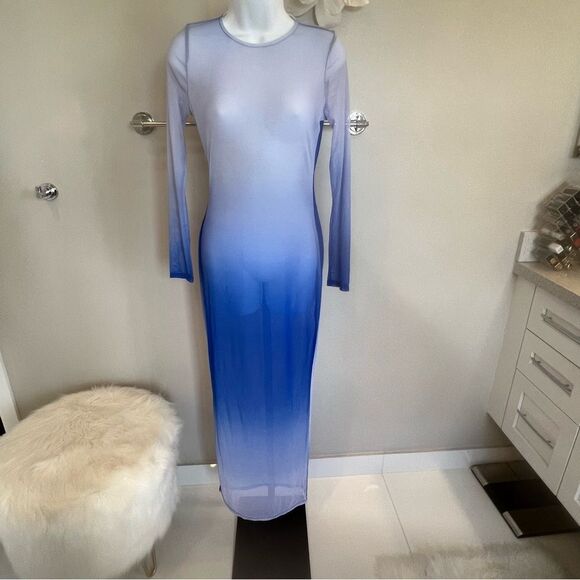 Other - Vegas Weekends NWT Mesh Maxi Cover Up Dress (S)